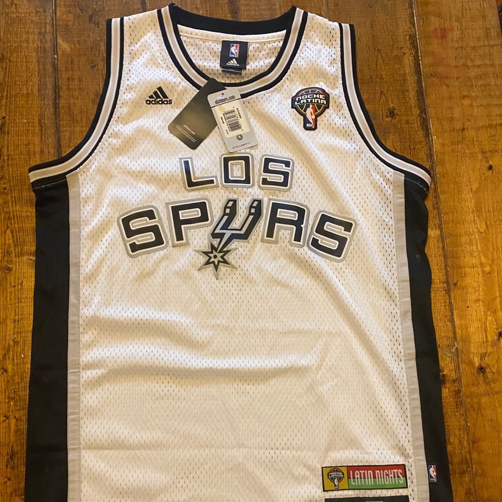 Blank Noche Latina San Antonio NBA Spurs Jersey